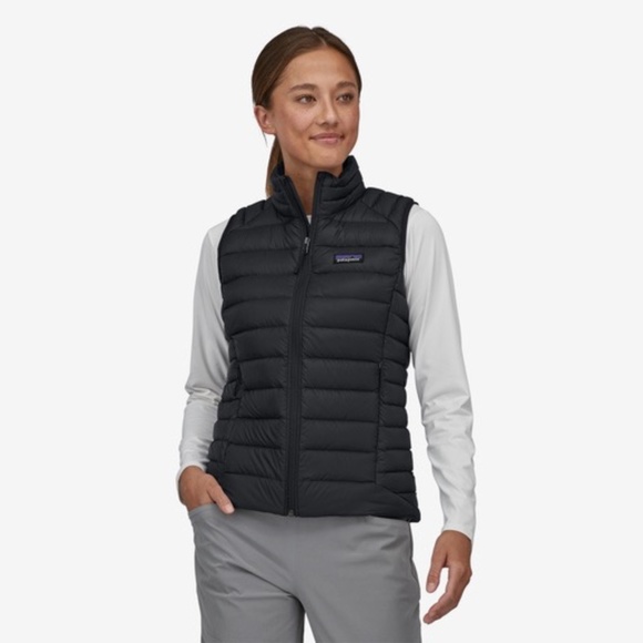 Patagonia Women's Down Sweater Vest - Black S - Picture 1 of 6